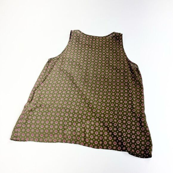 Allison Joy Evereve pattern tank blouse M - Picture 2 of 8